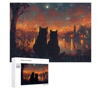 Secret Date by The Lake Jigsaw Puzzle for Adults, 500 PCS