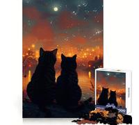 Secret Date by The Lake Jigsaw Puzzles 1000 Piece for Adults Think Smart Toy Together Fun Accurate Cut Art Display (50x75cm)