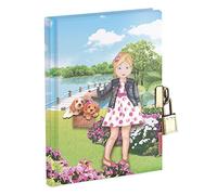 Secret Diary 14.5x18.5 cm with Metal Padlock and 2 Keys