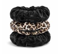 Secret Diversions Safe Scrunchie with Zipper Pocket - Hidden Compartment Pocket Hair Tie for Valuables,3 Pack Velvet Stash Scrunchie Disguise container for Cash, Keys, Travel Pill Box and Everyday Use