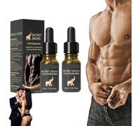 Secret Drop,Aafq Secret Drops for Strong Men,Enhanced Secret Drops,Secret Happy Drops,Pleasure Peak Oral Drops,Enhancing Sensitivity & Pleasur Boost Energy Levels (2 Pcs)