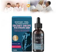 Secret Drops for Strong Men, PleasurePeak Oral Drops, Hormones Drops, Enhancing Sensitivity and Pleasur Boost Energy Levels, Secret Happy Drops for Men (1Pcs)