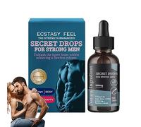 Secret Drops for Strong Men,Secret Happy Drops,Enhancing Sensitivity and Pleasure,Pleasurepeak Oral Drops,Men's Long Lasting Delay Stronger Spray,Promoting Improved Blood Flow (1 Pcs)