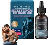 Secret Drops for Strong Men, Secret Happy Drops for Men, Pleasurepeak Oral Drops, Pleasure Peak Secret Potion, Enhancing Sensitivity and Pleasure, Happy Hormones Drops (1)