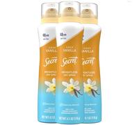 Secret Dry Spray Antiperspirant Deodorant Spray for Women, Vanilla Oil & Argan Odor Protection, 48 Hr, 4.1 Oz. (Pack of 3)