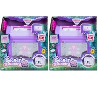 Secret Findees Magic Mailbox - Purple | Discover Your Doll | Includes 10+ Surprises | Turns Into A Mini Playset With Lights And Sounds | For Girls Ages 4+ (Pack of 2)