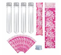 Secret Flask Best Hidden Alcohol Containers Discreet Festival Hidden Flasks for Women with 5 Pcs 25ML Tubes and 20 Pcs Tampon Wrappers Perfect for Parties and Events Sneak Alcohol