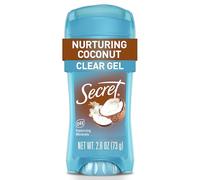 Secret Fresh Clear Antiperspirant and Deodorant Gel for Women, Coconut Scent, 2.4 oz
