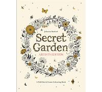 Secret Garden Artist's Edition: A Pull-Out & Frame Colouring Book