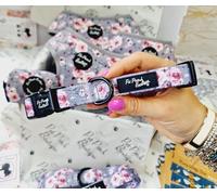 SECRET GARDEN FLORAL DOG COLLAR S
