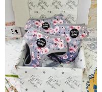 Secret Garden Floral Dog Harness L