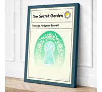 Secret Garden Keyhole Canvas Wall Art Print 30x20 Inch