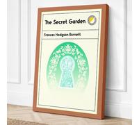 Secret Garden Keyhole Canvas Wall Art Print 36x24 Inch