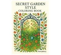 Secret Garden Style Coloring Book