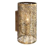secret garden wall light in antique brass