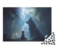 Secret Golden Retriever Puzzles 1000 Piece Challenge Toy Adults And over 12 Years Old Puzzle Game Educational Game Home Decoration Gift 70x50cm/1000pcs