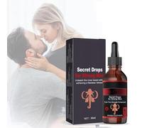Secret Happy Drops,Oral Drops for Men, Happy Hormones Drops for Men, Secret Drops for Strong Men,Increase Sensitivity and Pleasure and Promote Improved Blood Circulation (M,1PC)
