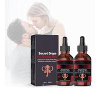 Secret Happy Drops,Oral Drops for Men, Happy Hormones Drops for Men, Secret Drops for Strong Men,Increase Sensitivity and Pleasure and Promote Improved Blood Circulation (M,2PC)