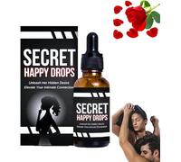 Secret Happy Drops, PleasurePeak Oral Drops, Happy Hormones Drops Womens, Enhancing Sensitivity and Pleasure, Boost Energy Levels, Promoting Relaxation (1pcs)