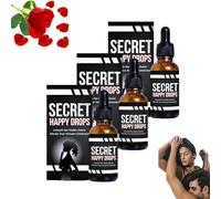 Secret Happy Drops, PleasurePeak Oral Drops, Happy Hormones Drops Womens, Enhancing Sensitivity and Pleasure, Boost Energy Levels, Promoting Relaxation (3pcs)