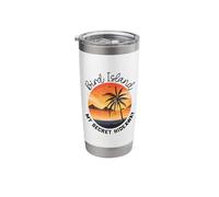 Secret Hideaway Bird Island Stainless Steel Insulated Tumbler