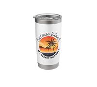 Secret Hideaway Curieuse Island Stainless Steel Insulated Tumbler