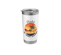 Secret Hideaway Mahé Stainless Steel Insulated Tumbler