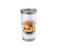 Secret Hideaway Reunion Island Stainless Steel Insulated Tumbler