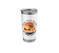 Secret Hideaway Seven Mile Beach Stainless Steel Insulated Tumbler