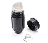 Secret Hiding Containers, Realistic Sprinkler Head Key Safe with Weatherproof Seal, Outdoor Hidden Storage for Money, Jewelry, Cards, and Valuables, Discreet Garden Organizer for Home Security