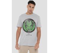 Secret Invasion Badge Mens T-Shirt Grey Marvel Grey S