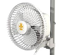 Secret Jardin Monkey Fan Clip on Grow Tent Pole Mounted Space Saving 16w 20w 30w (16w)
