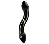 Secret Kisses 7.5 Inch Handblown Double-Ended Glass Dildo