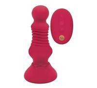 Thrusting Rosebud Butt Plug