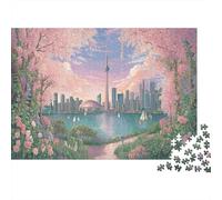 Secret Lake Puzzles 1000 Piece Challenge Toy Adults And over 12 Years Old Impossible Jigsaw Puzzle Family Fun Jigsaws Puzzles Home Decoration Gift 70x50cm/1000pcs