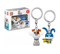 Secret Life of Pets 2 Max & Snowball US Pkt Pop Keychain 2Pk