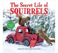 Secret Life of Squirrels Mini Calendar 2024: Delightfully Nutty Squirrels