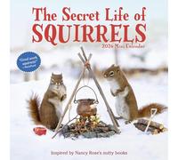 Secret Life of Squirrels Mini Wall Calendar 2026