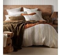Secret Linen Store Sophie Stripe 100% Linen 3Piece Duvet Set MULTI STRIPE DOUBLE