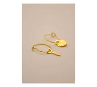 Secret Mini Creoles Gold one size