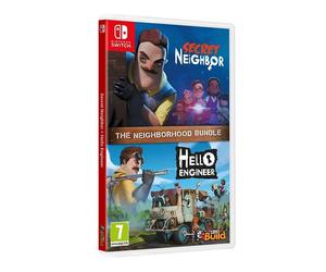 SECRET NEIGHBOR + HELLO ENGINEER THE NEIGHBORHOOD BUNDLE SWITCH NEW