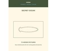 Secret Ocean Dot-to-Dot Coloring Book: Hidden Sea Life Pictures for Calm Creative Time
