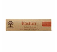 SECRET OF VEDAS Kasturi Musk Incense Sticks 20G Pure Organic Hand Rolled Long Lasting For Meditation Prayer Yoga Home Aromatherapy