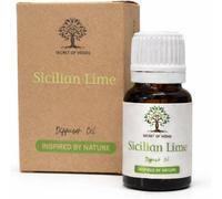 SECRET OF VEDAS Sicilian Lime Diffuser Oil 10Ml Reed Diffuser Oil Electric Diffuser Oil Fragrance Oil Oil Burner Home Fragrance Scented Oil