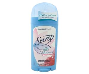 Secret Original Anti-Perspirant/Deodorant, Invisible Solid, Powder Fresh, 2.6 Ounces 2.6 Ounces (Pack of 6)