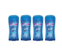Secret Outlast Clear Gel Antiperspirant Deodorant for Women Fully Cleaned 2.6 oz (Pack of 4)