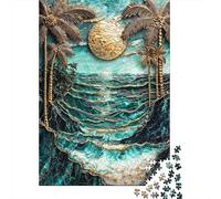 Secret Paradise Beach Jigsaw Puzzle for Adults, 1000 Pieces, 70x50cm/1000pcs, Quiet Home Activity, Relaxing Indoor Time And Puzzle Lovers