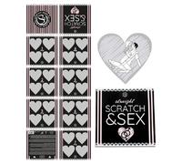 Secret Play Scratch & Sex Straight - scratch-off sex position game for couples (in 5 languages)