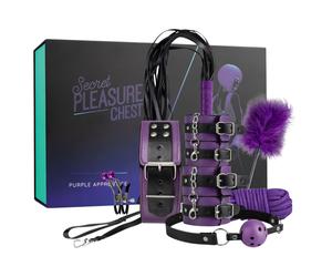 Secret Pleasure Chest - Advanced BDSM Kit (14-Piece)