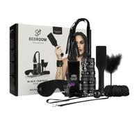 Secret Pleasure Chest - Advanced BDSM Kit - 14-Piece (Black)